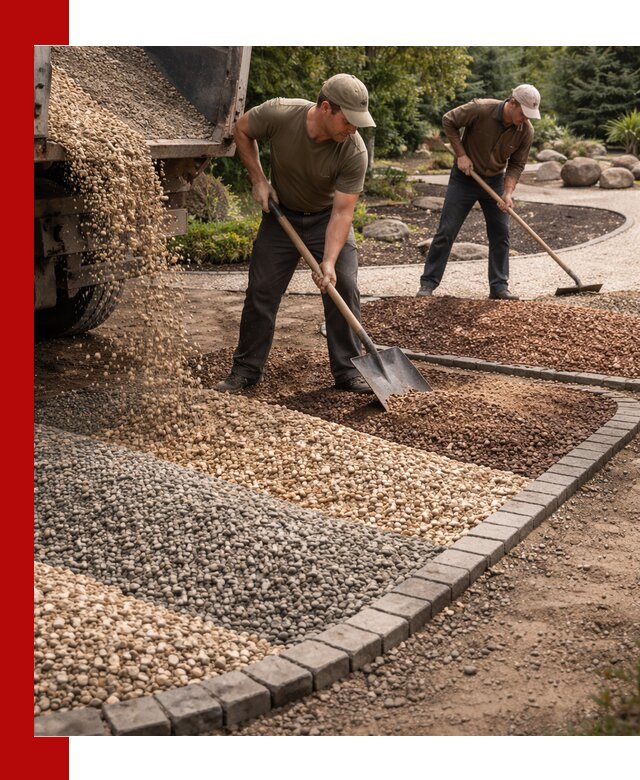 Декоративная крошка для ландшафта в Анжере-Судженске — продажа и доставка