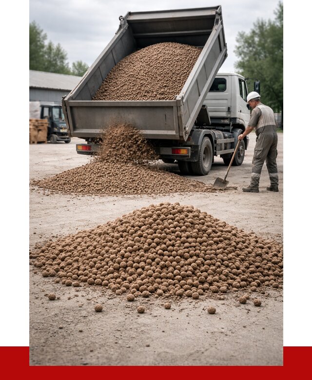 Керамзит с доставкой в Анжеро-Судженске от 4308 р. за м3 | ПРОНЕРУДНжр