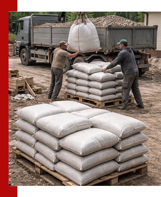 Керамзит в мешках с доставкой в Анжеро-Судженске от компании-поставщика