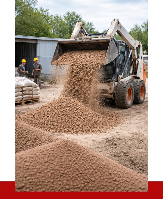 Керамзитовый песок в Анжеро-Судженске с доставкой от 4616 р. | ПРОНЕРУДНжр