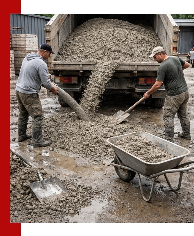 Цементно-песчаная смесь М150 доставка в Анжеро-Судженске