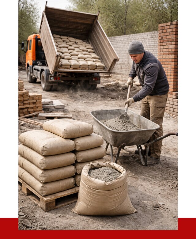 Купить сухую смесь для кладки в Анжеро-Судженске от 1231 р. | ПРОНЕРУДНжр