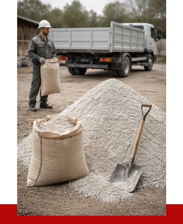 Купить доломитовая мука в Анжеро-Судженске от 4616 р. за куб | ПРОНЕРУДНжр