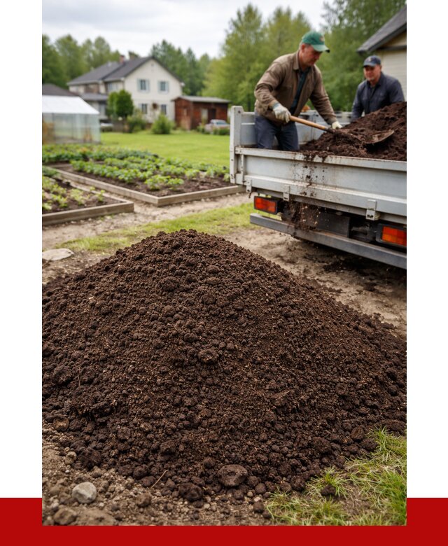 Плодородный грунт в Анжеро-Судженске с доставкой от 4308 р. | ПРОНЕРУДНжр