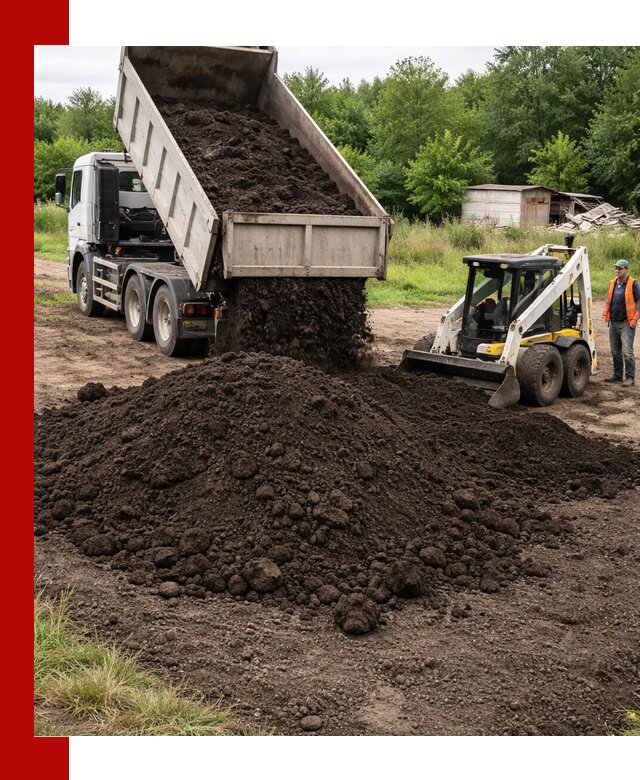 Поставка плодородной земли с доставкой самосвалом в Анжеро-Судженске