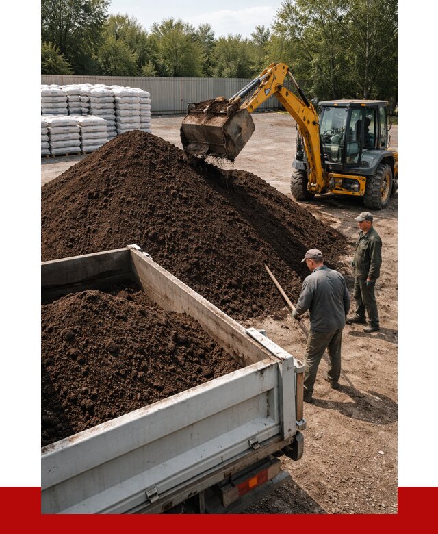 Растительный грунт с доставкой в Анжеро-Судженске от 3282 р. | ПРОНЕРУДНжр