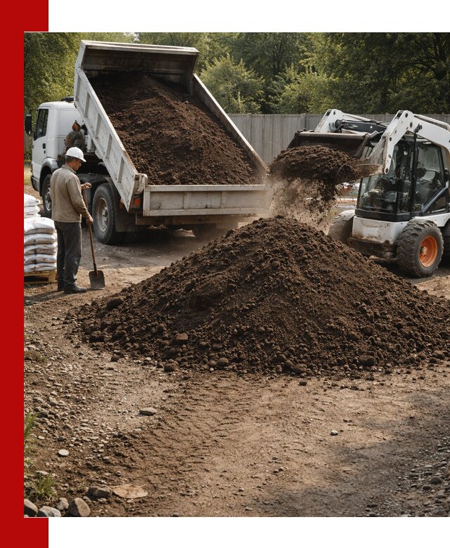 Доставка растительного грунта в Анжеро-Судженске от производителя оптом и в розницу