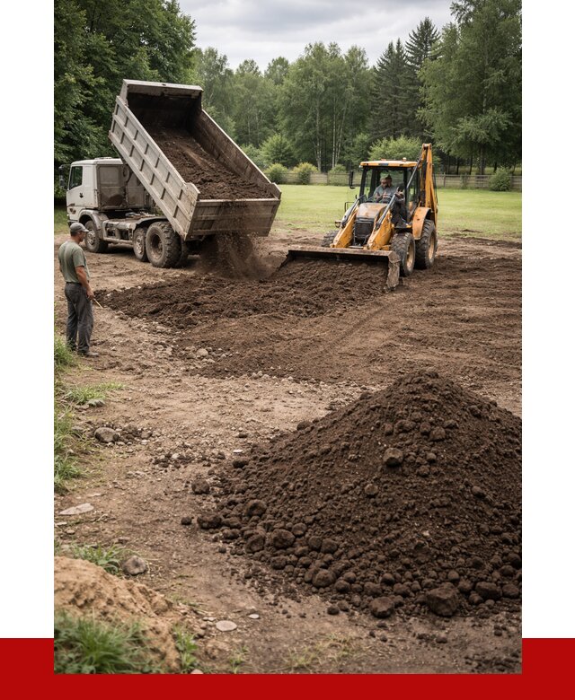 Грунт для выравнивания участка в Анжеро-Судженске от 1231 р. | ПРОНЕРУДНжр