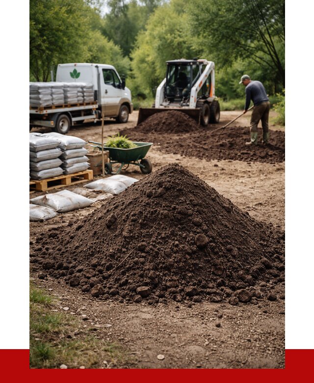 Грунт для озеленения с доставкой в Анжеро-Судженске от 1846 р. | ПРОНЕРУДНжр