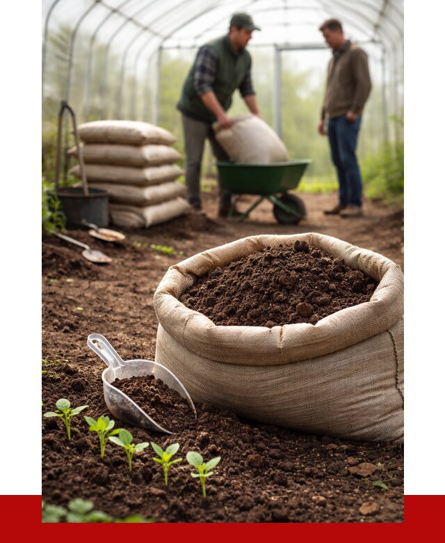 Грунт для теплицы в Анжеро-Судженске с доставкой от 1539 р. | ПРОНЕРУДНжр