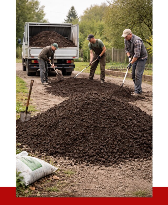 Купить землю для огорода в Анжеро-Судженске от 3282 р./куб | ПРОНЕРУДНжр