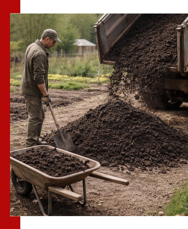 Доставка качественной земли для огорода в Анжеро-Судженске