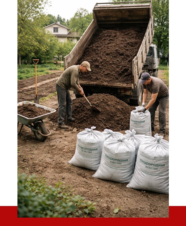 Плодородная смесь в Анжеро-Судженске от 4308 р./куб с доставкой | ПРОНЕРУДНжр