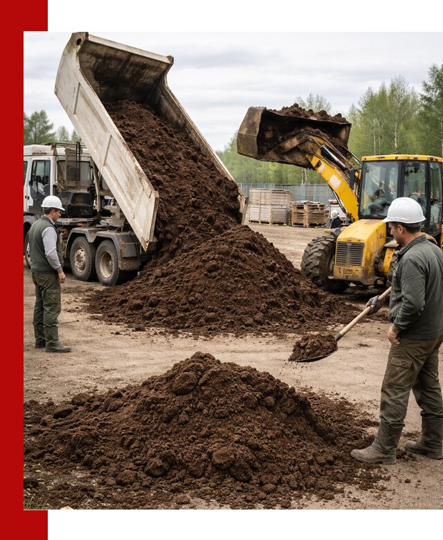 Доставка торфа оптом и в мешках в Анжеро-Судженске