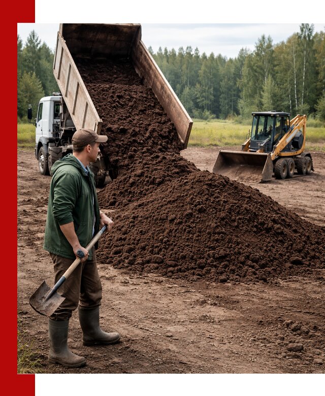 Купить верховой торф с доставкой в Анжеро-Судженске для садоводства и растений