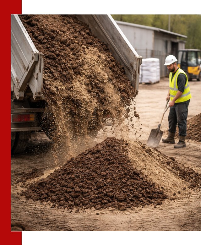 Доставка торфо-песчаной смеси в Анжеро-Судженске для строительства и озеленения