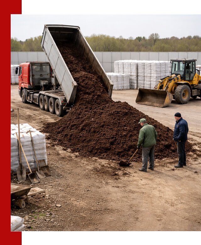 Доставка торфяных смесей оптом и в розницу в Анжеро-Судженске