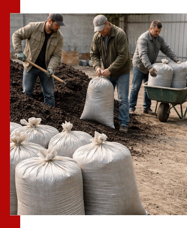 Купить чернозем в мешках с доставкой в Анжеро-Судженске