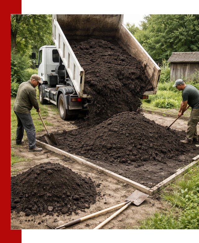 Купить чистый чернозем для огорода с доставкой в Анжеро-Судженске