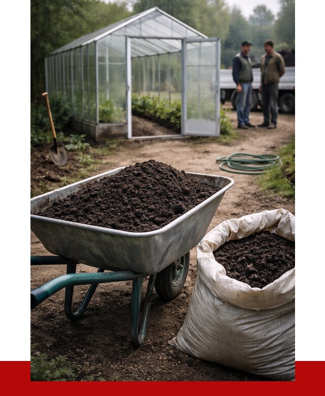 Чернозем для теплицы в Анжеро-Судженске с доставкой от 1539 р. | ПРОНЕРУДНжр