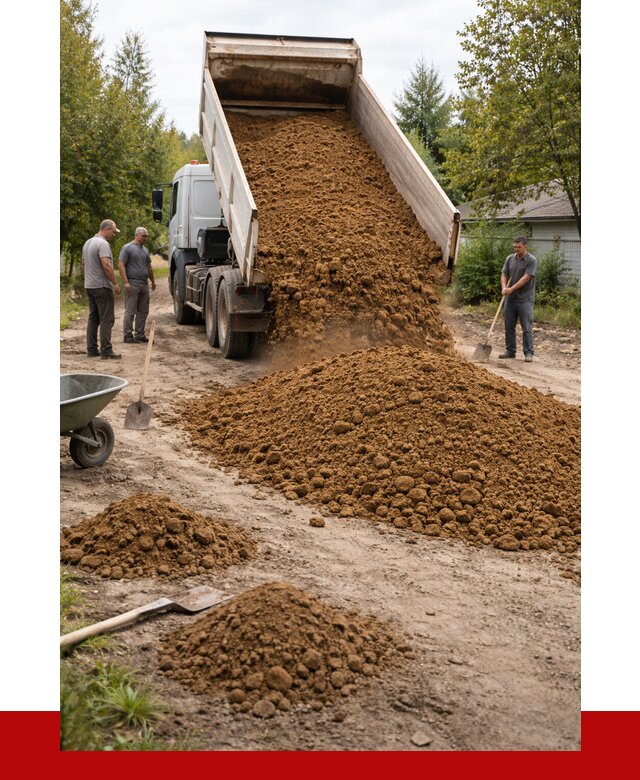 Купить суглинок с доставкой в Анжеро-Судженске от 2564 р. за куб | ПРОНЕРУДНжр