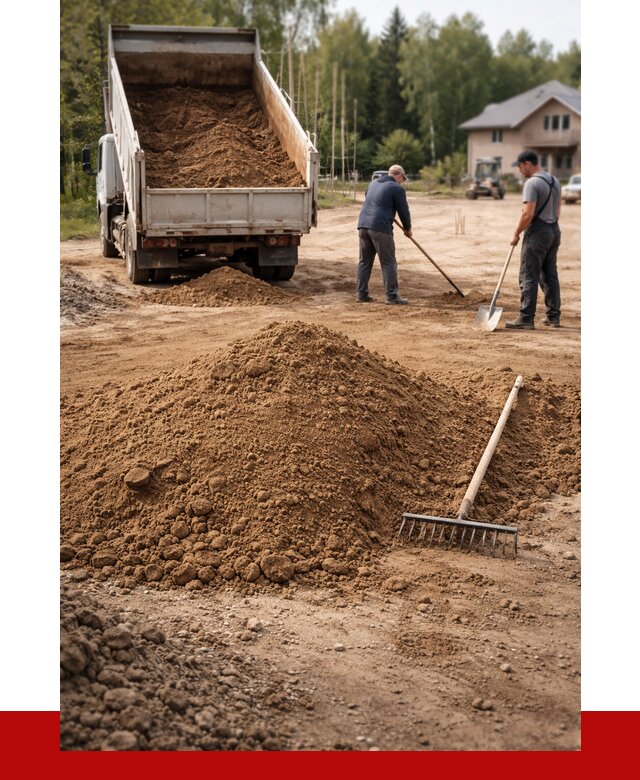 Суглинок для планировки в Анжеро-Судженске с доставкой от 4308 р. | ПРОНЕРУДНжр
