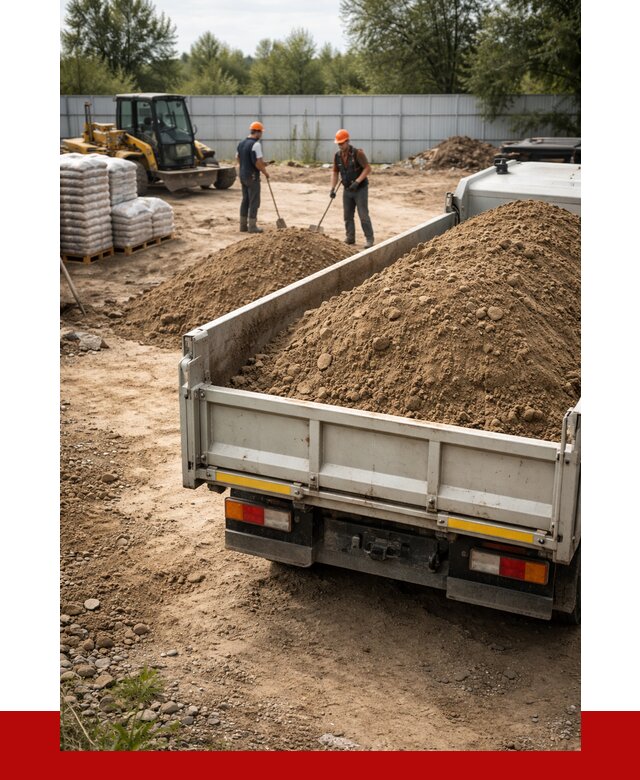 Супесь с доставкой в Анжеро-Судженске от 2513 р. за куб | ПРОНЕРУДНжр