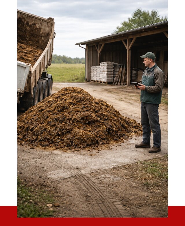 Купить навоз с доставкой в Анжеро-Судженске от 1231 р. за куб | ПРОНЕРУДНжр