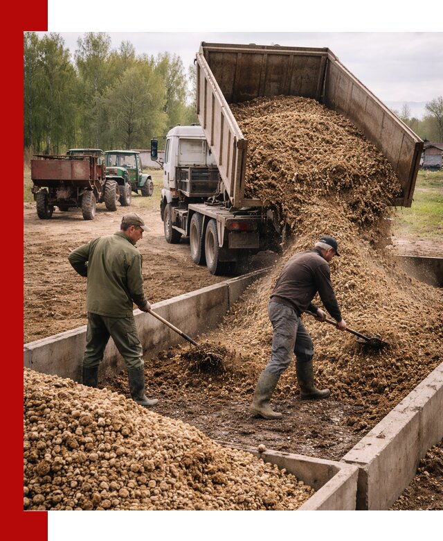 Куриный помет с доставкой в Анжеро-Судженске оптом и в розницу