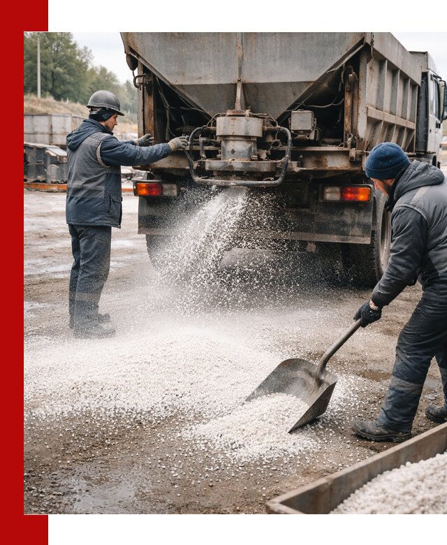 Доставка и продажа хлористого кальция в Анжеро-Судженске