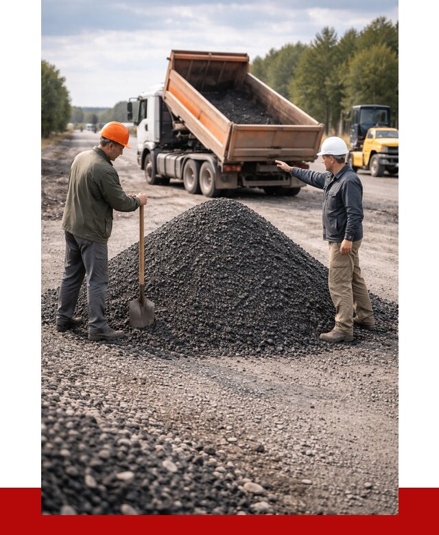 Купить асфальтовую крошку для дорог в Анжеро-Судженске от 4308 р. | ПРОНЕРУДНжр