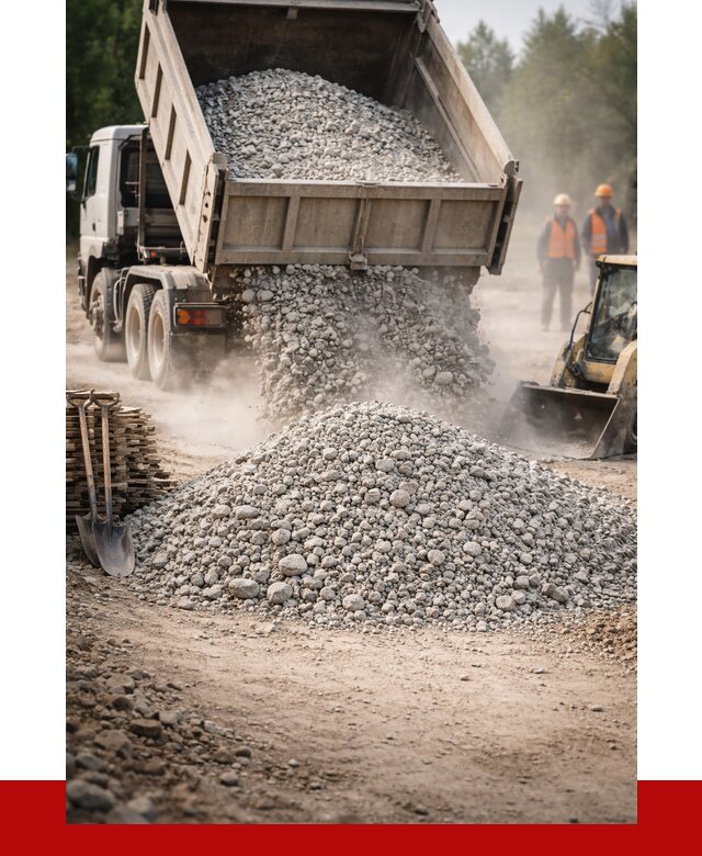 Купить дробленый бетон в Анжеро-Судженске от 1744 р./куб | ПРОНЕРУДНжр