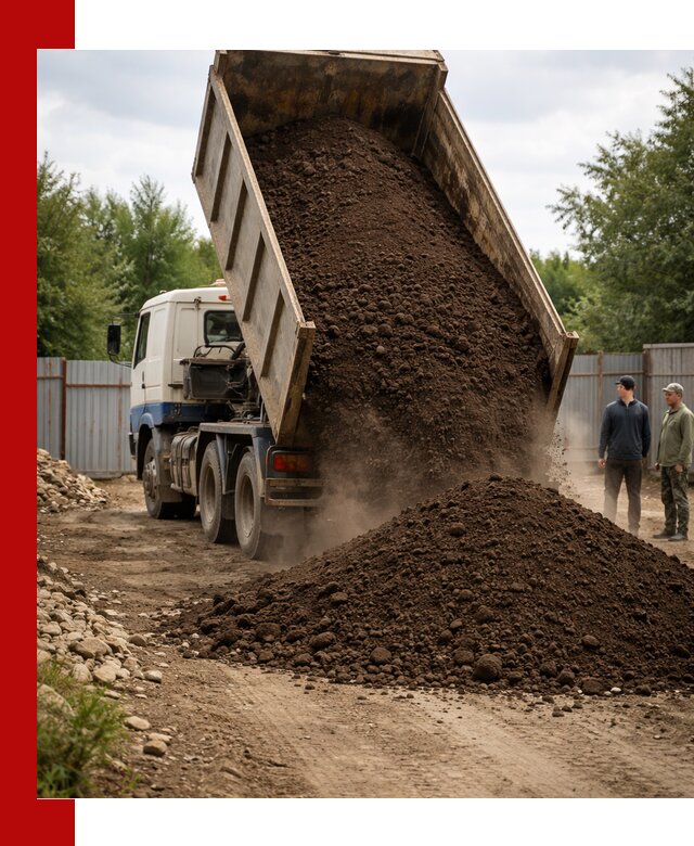 Доставка самосвалом 10 кубов в Анжеро-Судженске быстро и надёжно