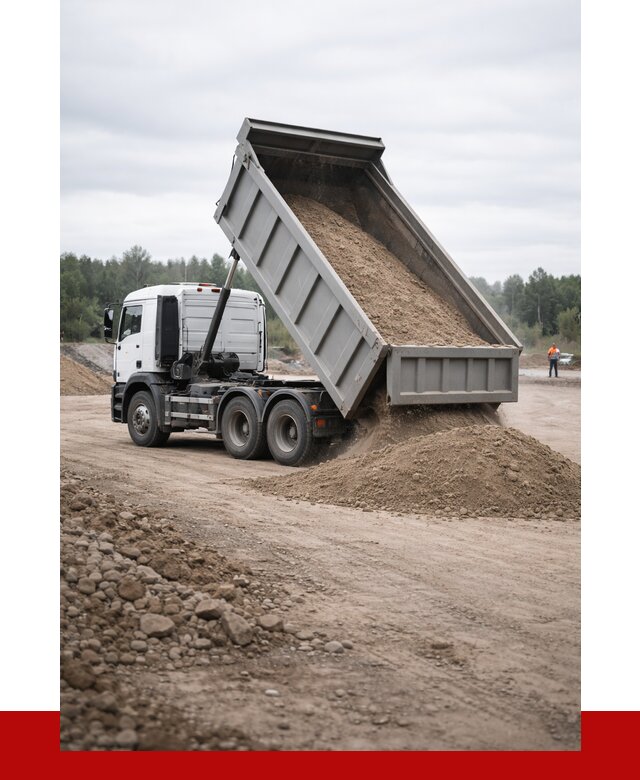 Доставка самосвалом 15 кубов в Анжеро-Судженске от 6667 руб. | ПРОНЕРУДНжр