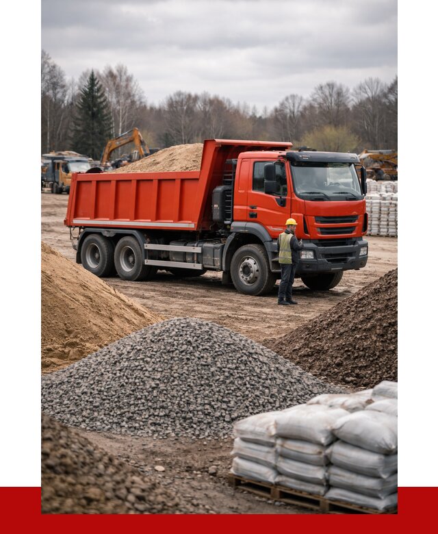 Доставка самосвалом 25 кубов в Анжеро-Судженске от 7693 р. | ПРОНЕРУДНжр