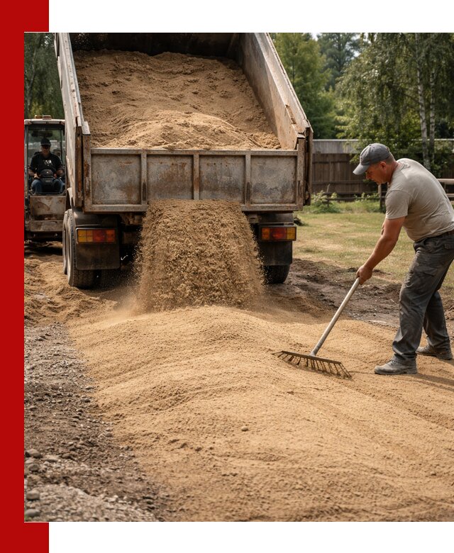 Отсыпка участка песком в Анжеро-Судженске быстро и качественно